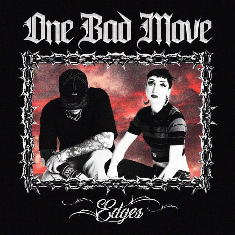 “With My Back Up Against the Wall” — Los Angeles Post-Punk Duo EDGES Share New Single “One Bad Move”