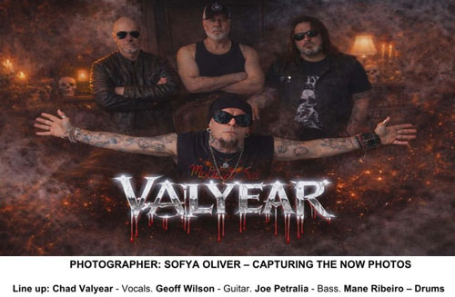 VALYEAR’s “AN INVITATION TO CHAOS” Turns Personal Collapse into Crushing Hard Rock Power