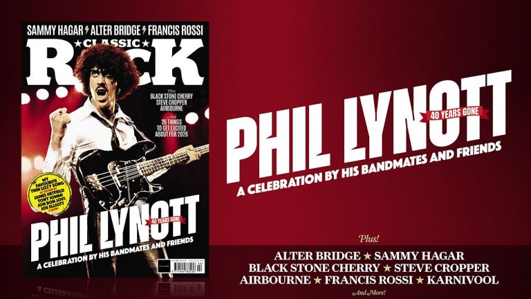 Phil Lynott, 40 years gone: A celebration by his bandmates and friends – only in the new issue of Classic Rock
