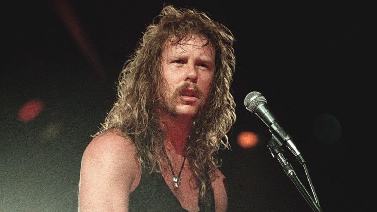 “Whoosh! A big flame goes right up under me. My arm, my hand, burnt down to the bone. Hair’s gone.” Inside the night Metallica’s James Hetfield caught fire – and Guns N’ Roses frontman Axl Rose caused a riot