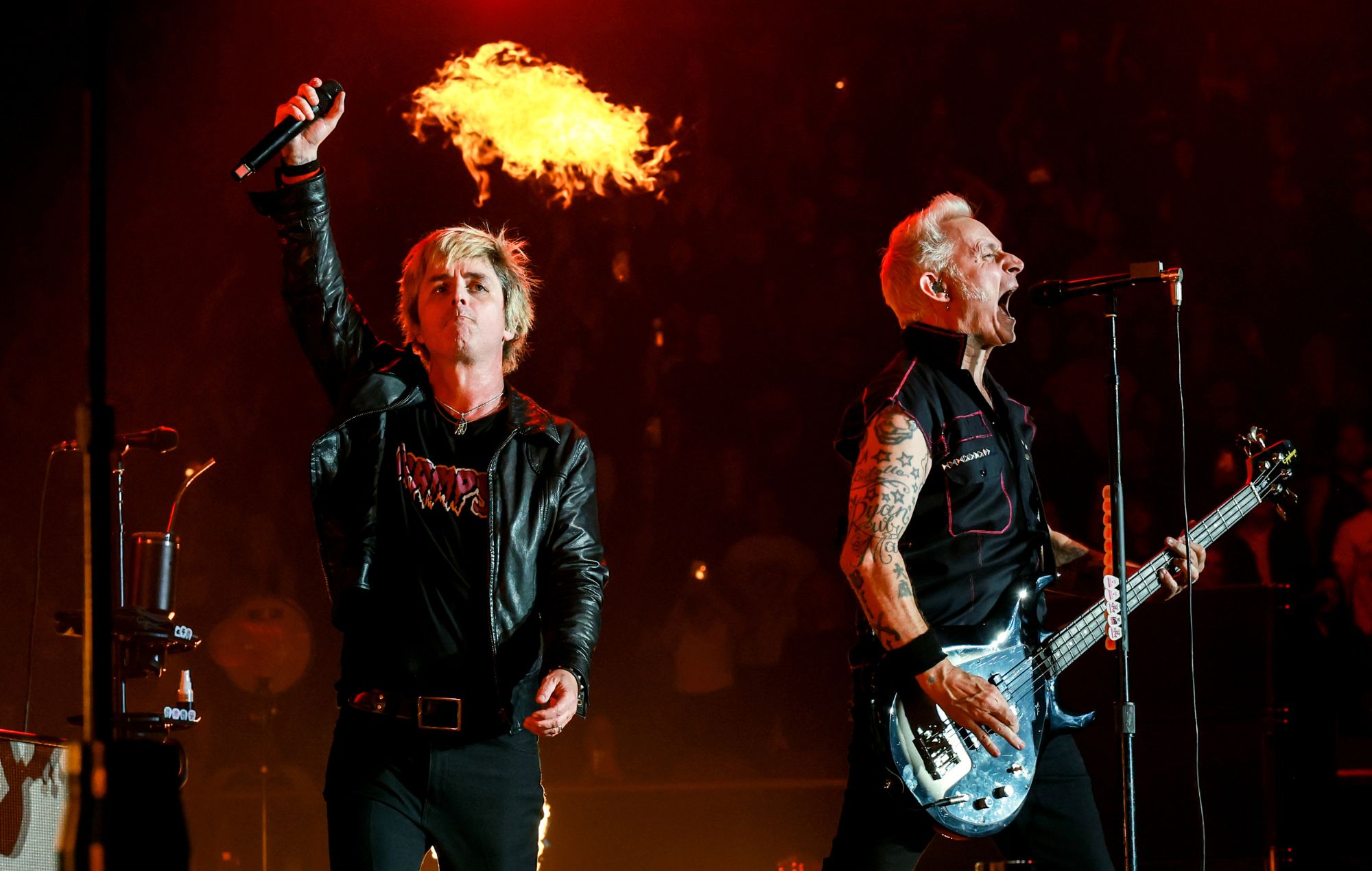 Green Day speak up for Minnesota and call out Stephen Miller at California show