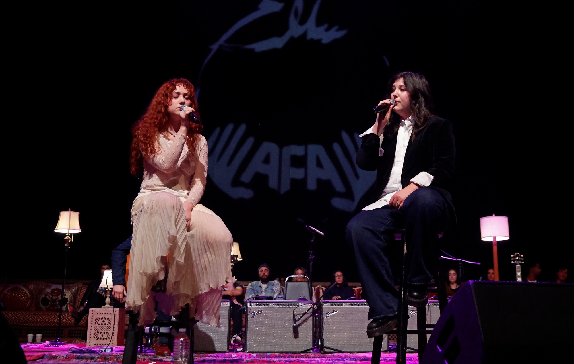 Watch Lucy Dacus and Chappell Roan perform ‘The Book Of Love’ at Sudan and Palestine aid benefit show in LA