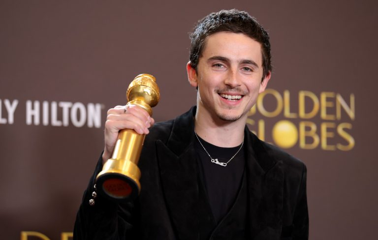 Timothée Chalamet says previous losses make Golden Globe win for ‘Marty Supreme’ “that much sweeter”