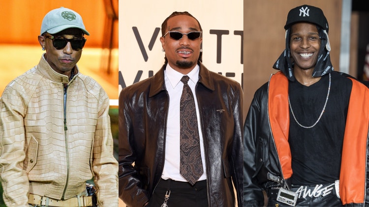 Pharrell Previews Music With Quavo, A$AP Rocky And More At Louis Vuitton’s Paris Fashion Week Show — Watch It Here