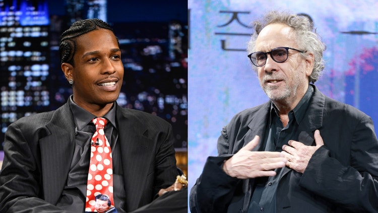 A$AP Rocky Jokes He Had To “Basically Stalk And Harass” Tim Burton For ‘Don’t Be Dumb’ Cover