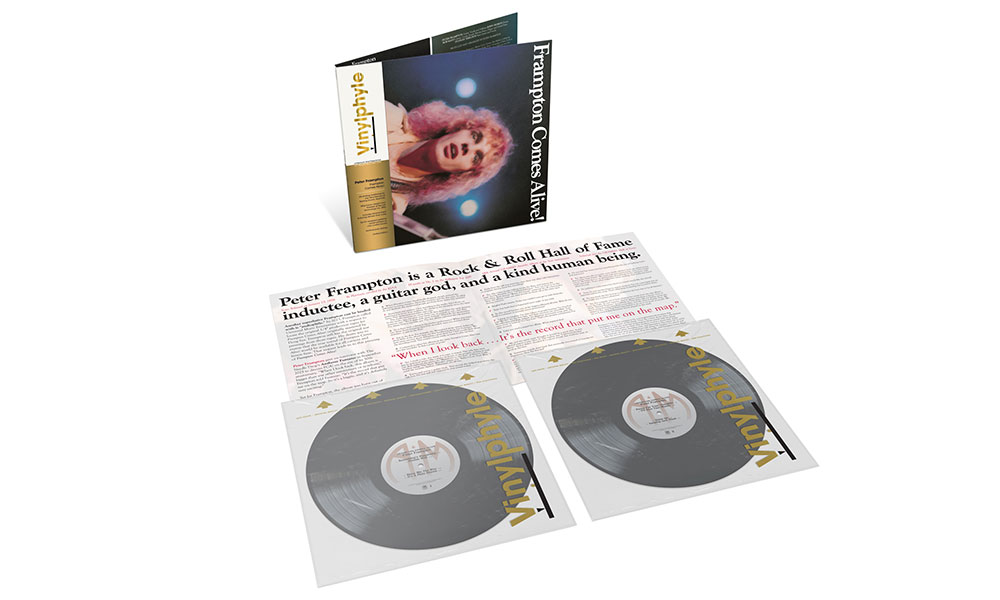 Peter Frampton Celebrates 50 Years Of ‘Frampton Comes Alive!’ With Vinylphyle Reissue