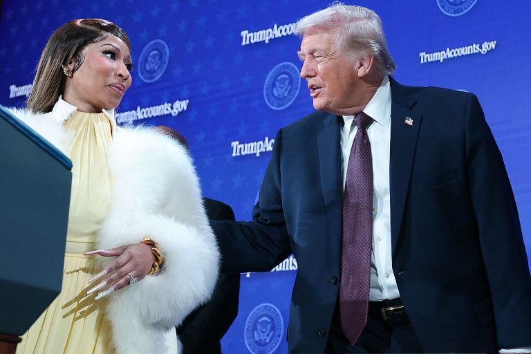 Weird Flex: Nicki Minaj Catches Slander After Sharing Trump-Signed Bible