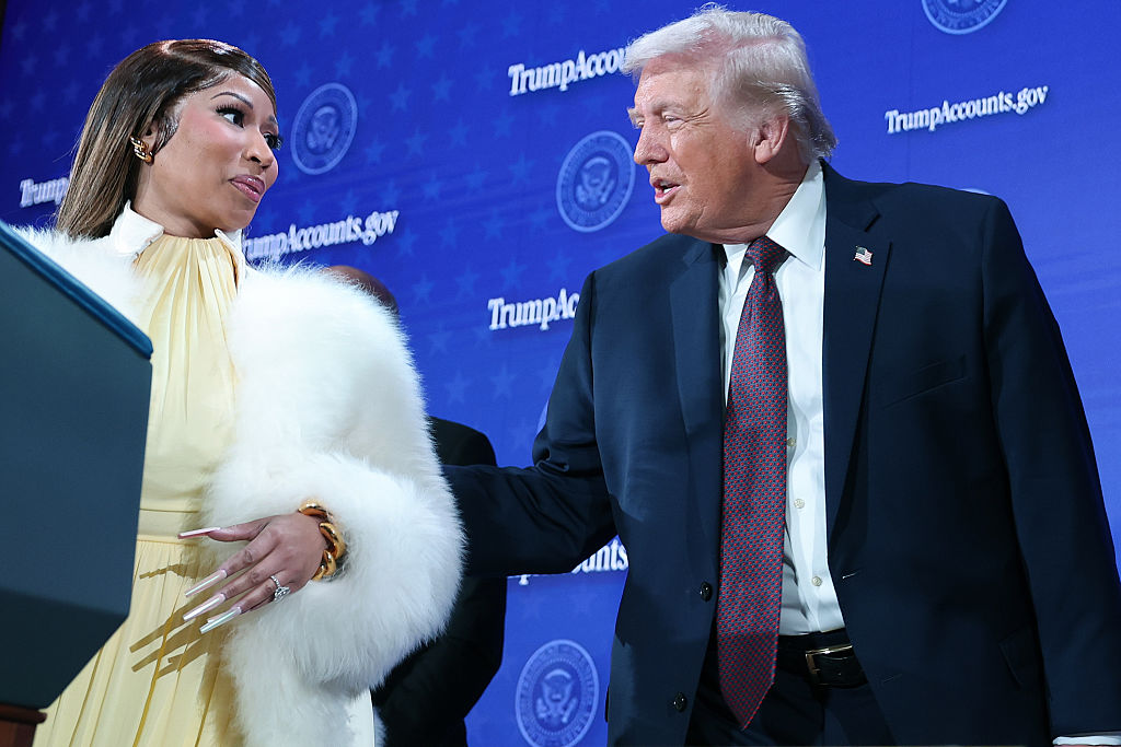 Weird Flex: Nicki Minaj Catches Slander After Sharing Trump-Signed Bible