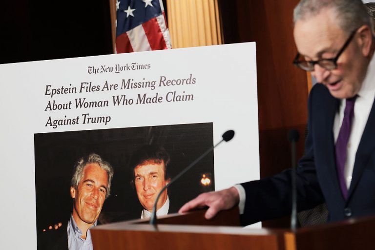 DOJ Faces New Accusations Of Scrubbing Trump’s Name From Epstein Files
