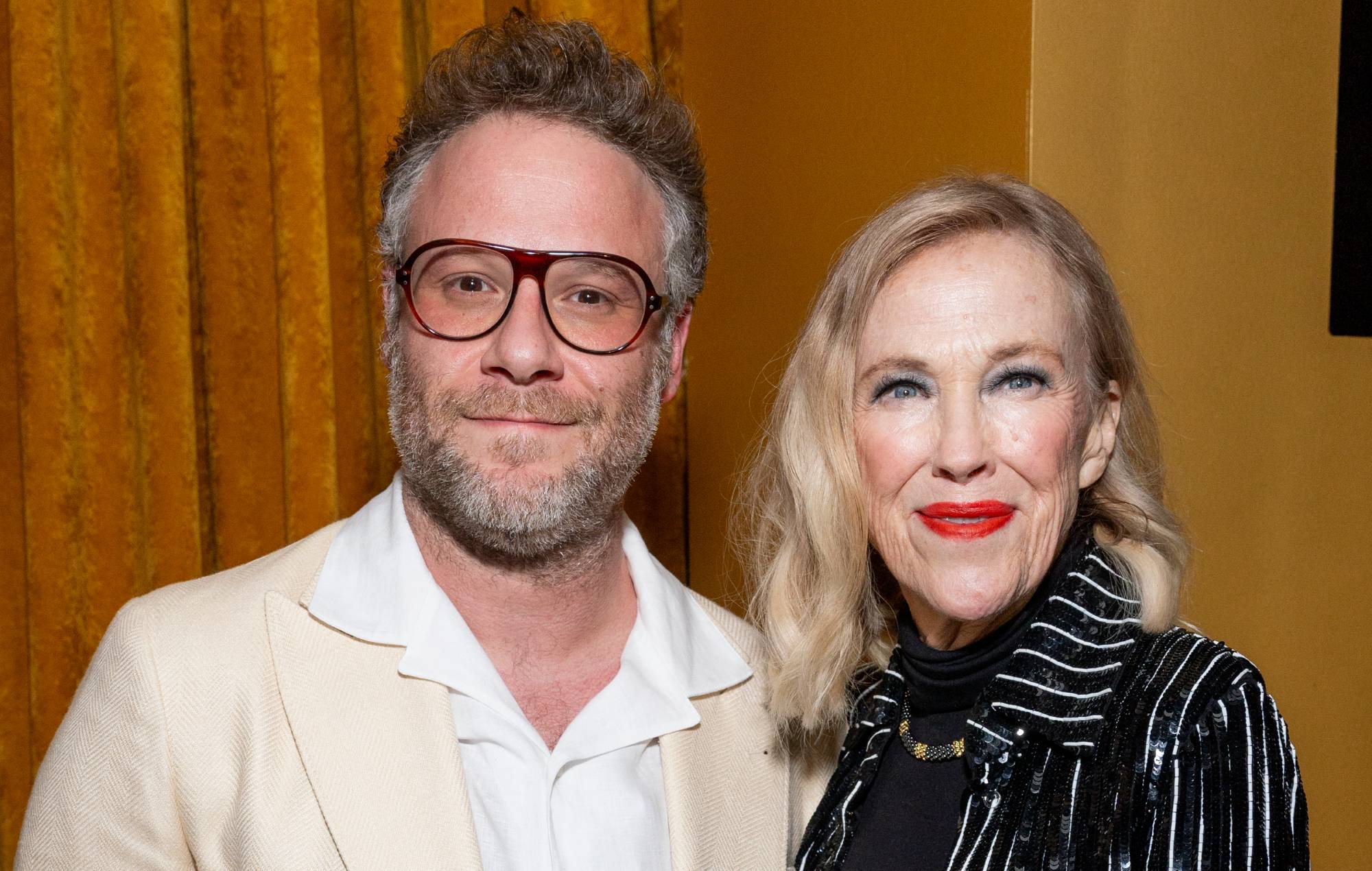 Seth Rogen pays tribute to “utter genius” Catherine O’Hara at DGA Awards