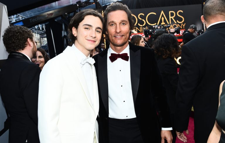 Matthew McConaughey left a “huge” poo in Timothée Chalamet’s trailer toilet as ‘Interstellar’ prank