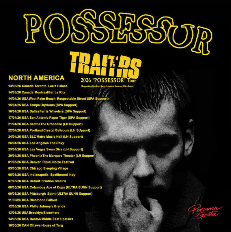 Toronto Coldwave Duo TRAITRS Sink Beneath the Quiet Horrors of Life in “Dream Drowning”