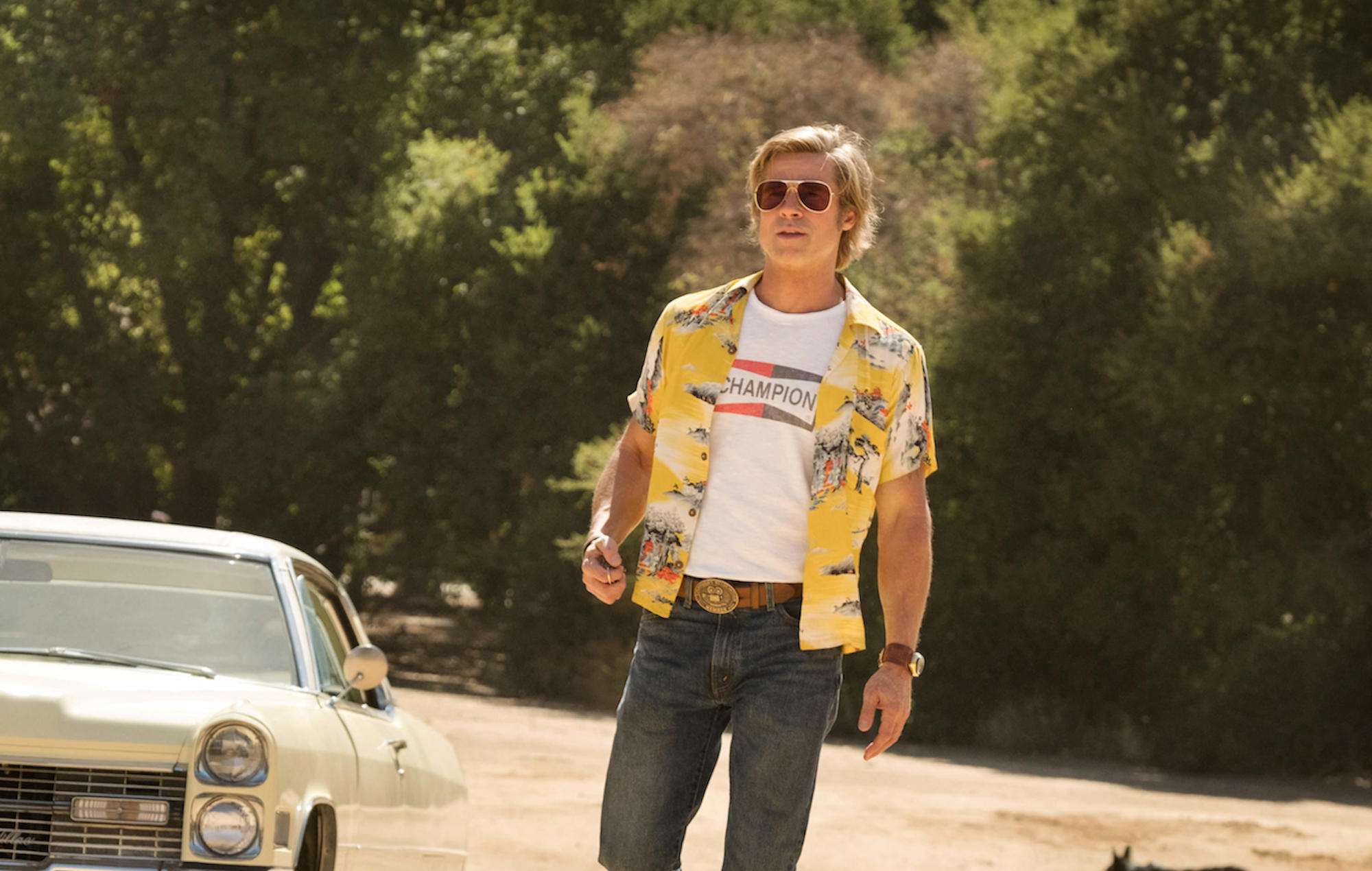 Brad Pitt returns in ’70s grindhouse-style first trailer for ‘The Adventures Of Cliff Booth’