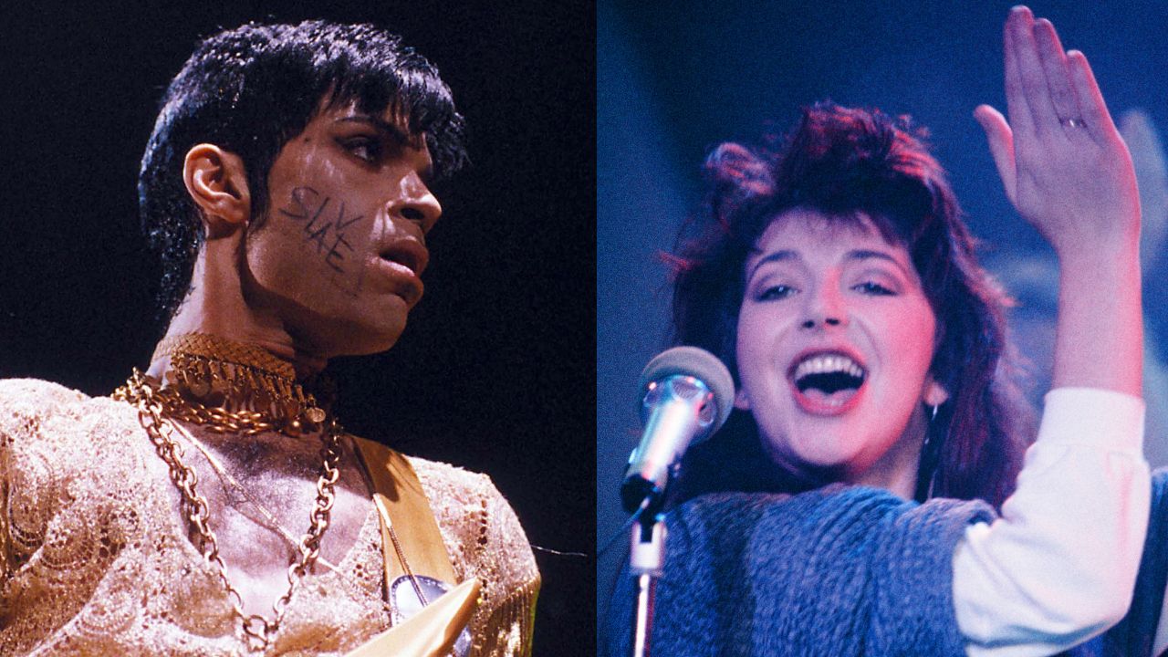 “I couldn’t really join in the conversation because I was having an out-of-body experience.” How a comedy legend ended up singing on a Kate Bush and Prince collaboration
