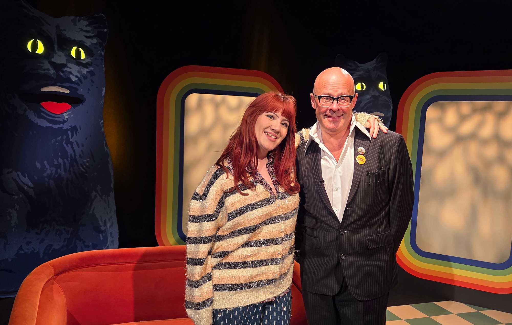 Watch CMAT dance dressed as a hamster and joke about losing Mercury Prize to Sam Fender on ‘The Harry Hill Show’