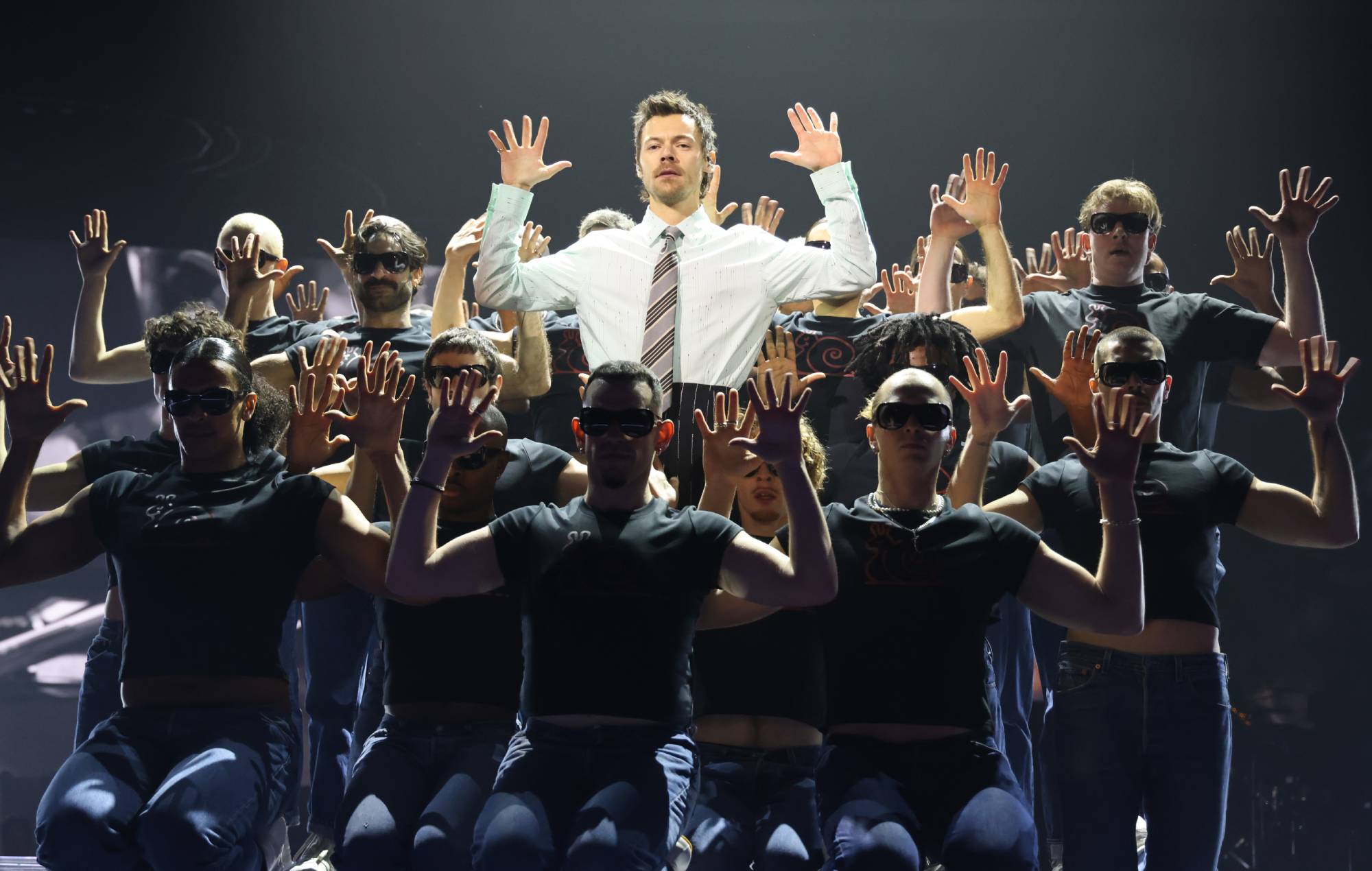 Watch Harry Styles open the BRITs with ‘Aperture’ in his first public performance in three years