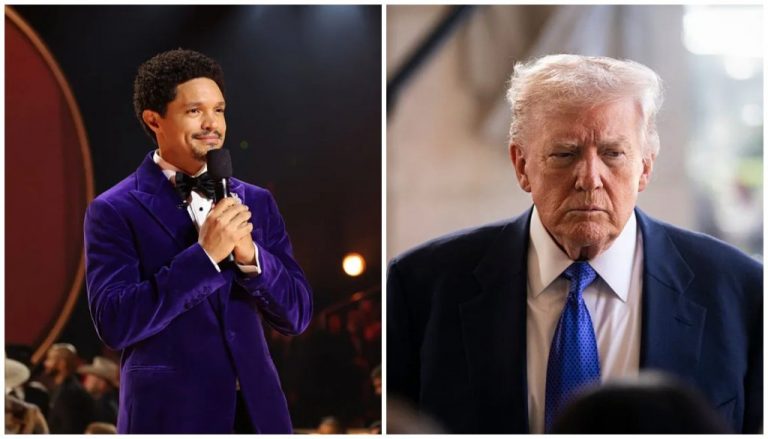 Big Mad Donald Trump Threatens To Sue Trevor Noah Over Epstein Island Grammy AwardsJoke