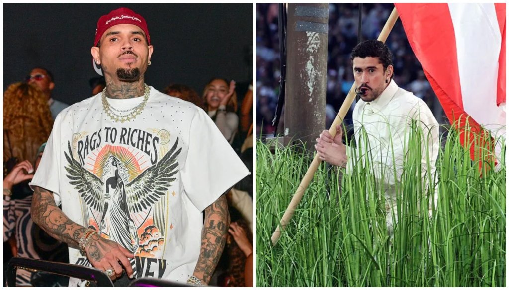 Chris Brown Seemingly Shades Bad Bunny’s Super Bowl Perfomance, Social Media Tells Him To Read The Room