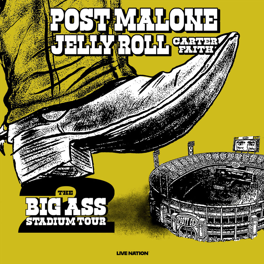 Post Malone And Jelly Roll Announce The BIG ASS Stadium Tour Part 2