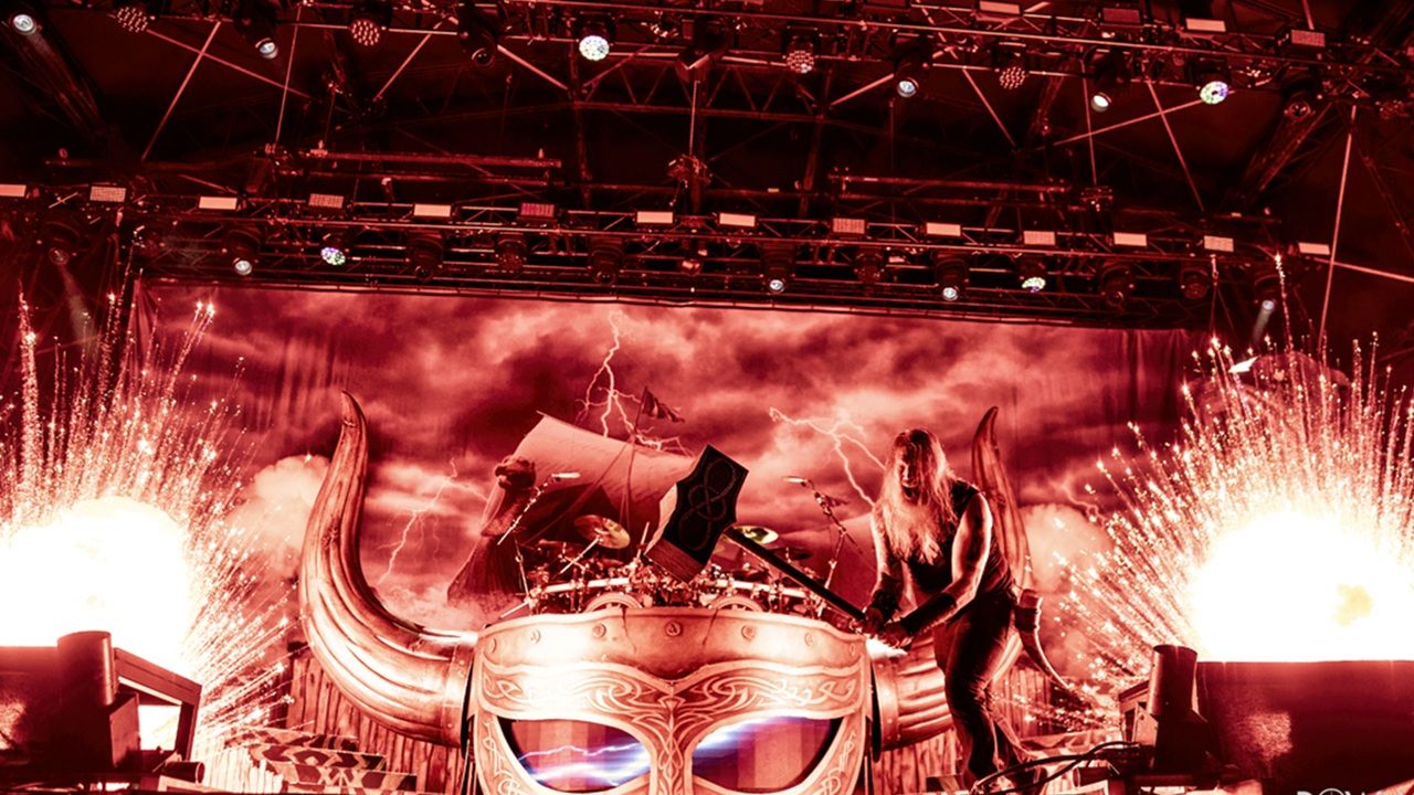 “We have been talking about a Thor’s hammer that shoots fire or flashes.” Viking metal’s biggest band are taking cues from Iron Maiden for their next album