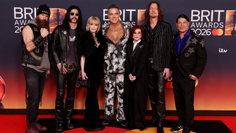 Watch star-studded BRIT Awards tribute to Ozzy Osbourne