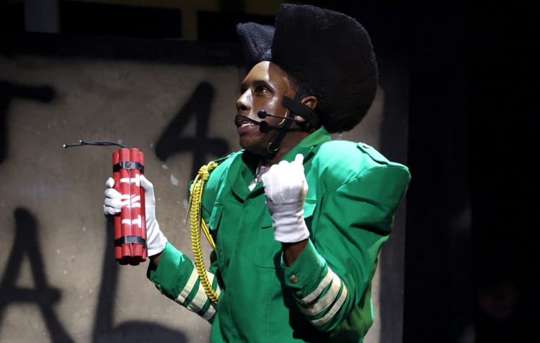 Watch Tyler, the Creator’s explosive 2026 Grammys performance of ‘Thought I Was Dead’ and ‘Sugar On My Tongue’