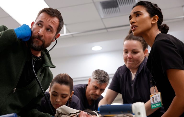 ‘The Pitt’ star Noah Wyles says US needs UK-style “national healthcare service”