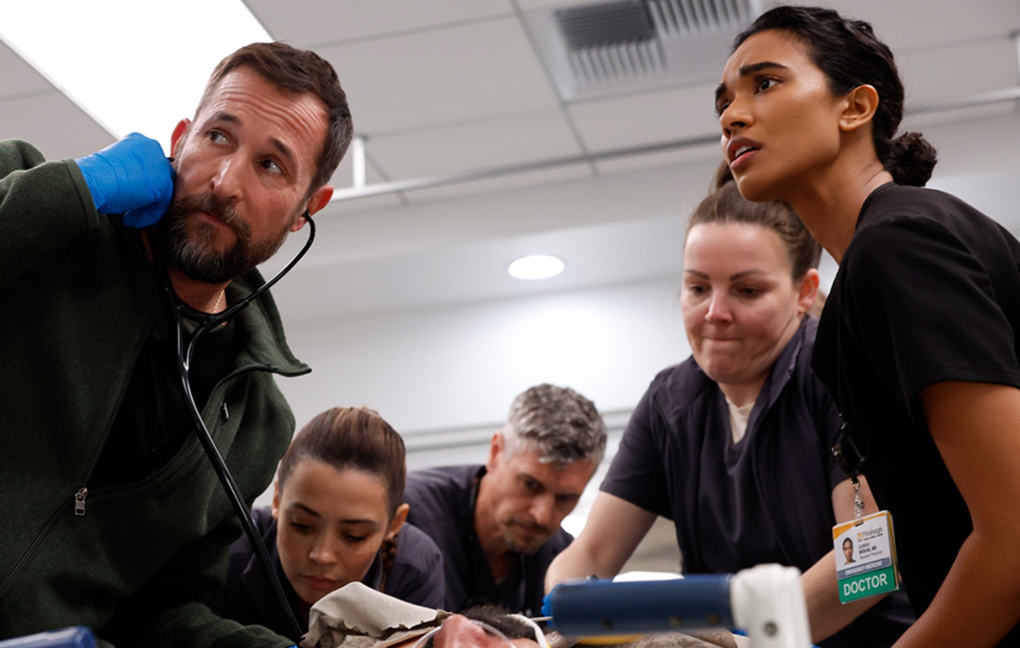 ‘The Pitt’ star Noah Wyles says US needs UK-style “national healthcare service”