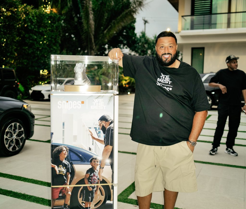 SNIPES Blesses DJ Khaled With His Own IMBOX Sneaker Protector Machine