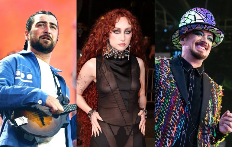 Noah Kahan defends Chappell Roan against “scummy” professional autograph “scalpers” and Boy George tells her to “own your fame” over Paris incident