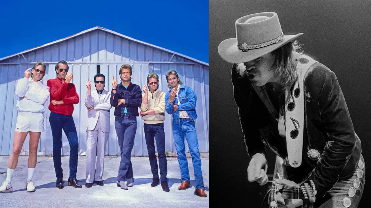 “The crowd seemed more concerned with the long lines at the beer taps.” In 1984 Huey Lewis invited Stevie Ray Vaughan on tour – and he tanked