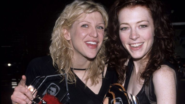 “So do we tell the kids about the tour?” Courtney Love and former Hole bandmate Melissa Auf Der Maur are reuniting