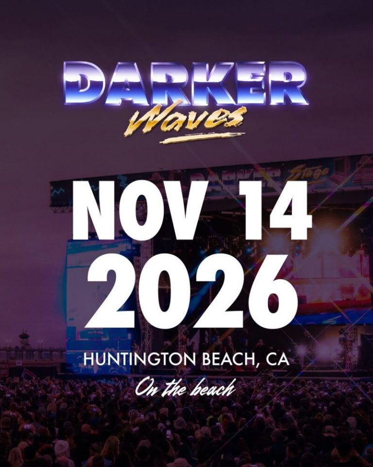 Darker Waves Festival Returns to Huntington Beach in November 2026