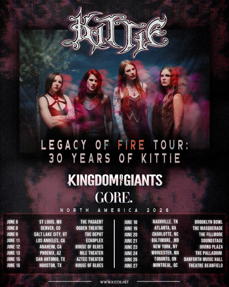 Kittie Mark Three Decades with Explosive Legacy of Fire Tour