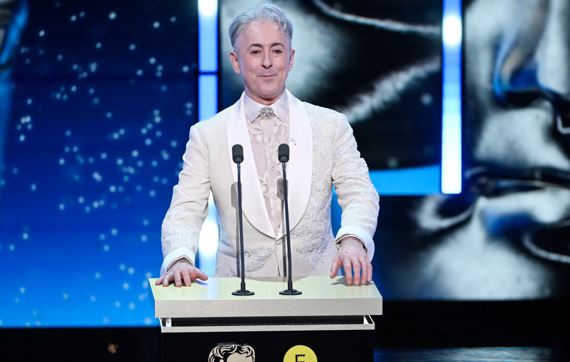 BAFTAs host Alan Cumming criticises BBC for broadcasting racial slur during ceremony