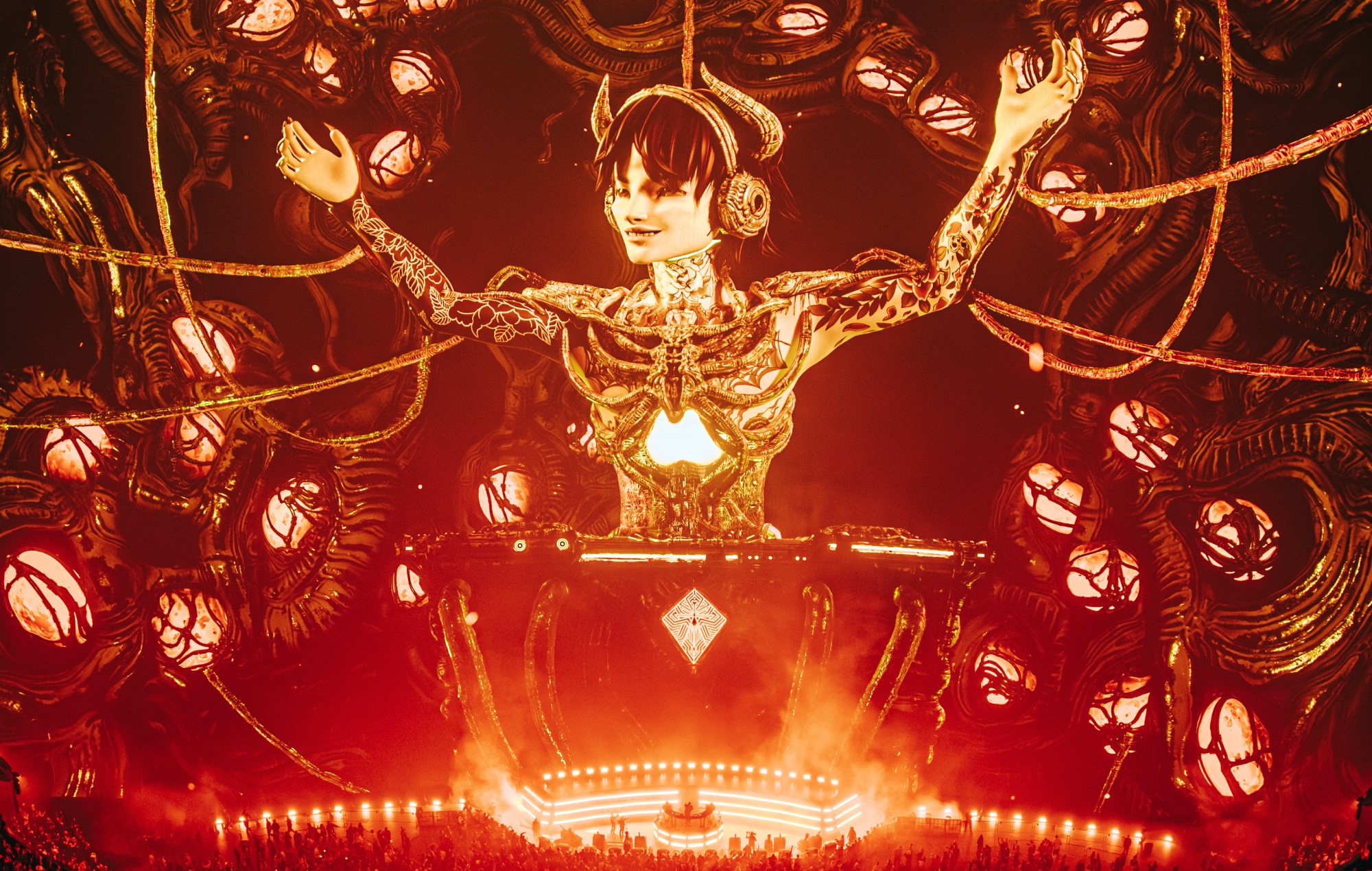 Bring Me The Horizon’s Oli Sykes launches live production company Patient Zero after debuting visuals with Illenium at Las Vegas Sphere