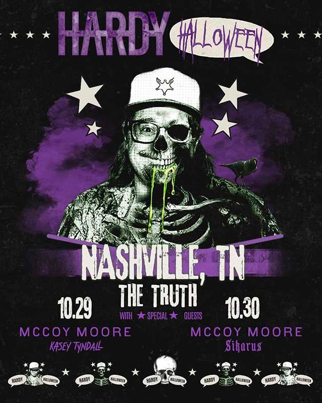 Hardy Announces Halloween Shows At New Nashville Venue The Truth