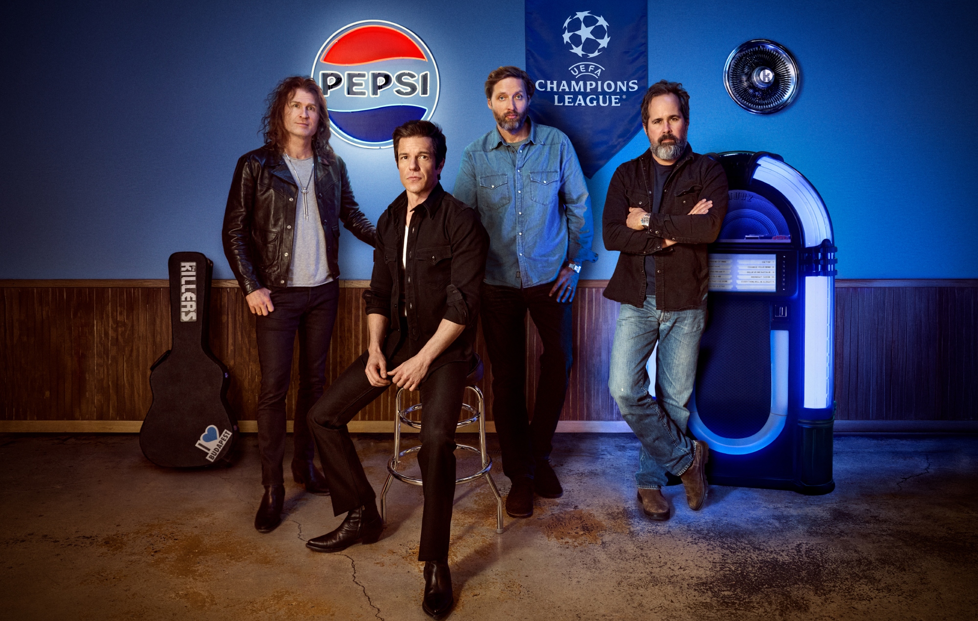 The Killers to play UEFA champions league final kick-off show