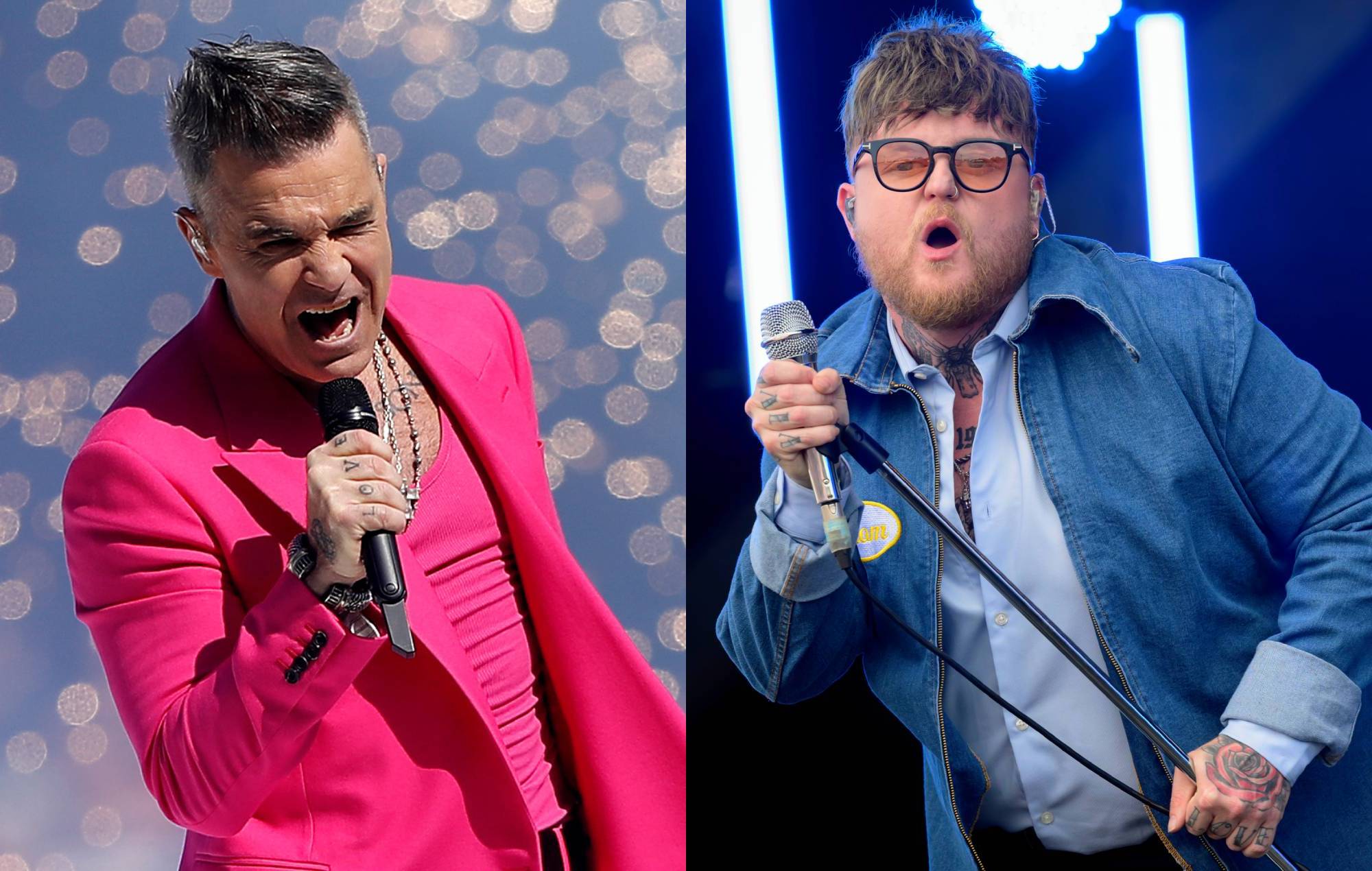 Robbie Williams responds to Instagram critic who didn’t know who The Lottery Winners’ Thom Rylance was: “He’s only the most important person I’ve met in the last 12 months”