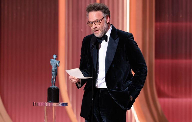 Seth Rogen accepts Catherine O’Hara’s posthumous Actor Award win for ‘The Studio’: “She showed that you can be a genius and be kind”