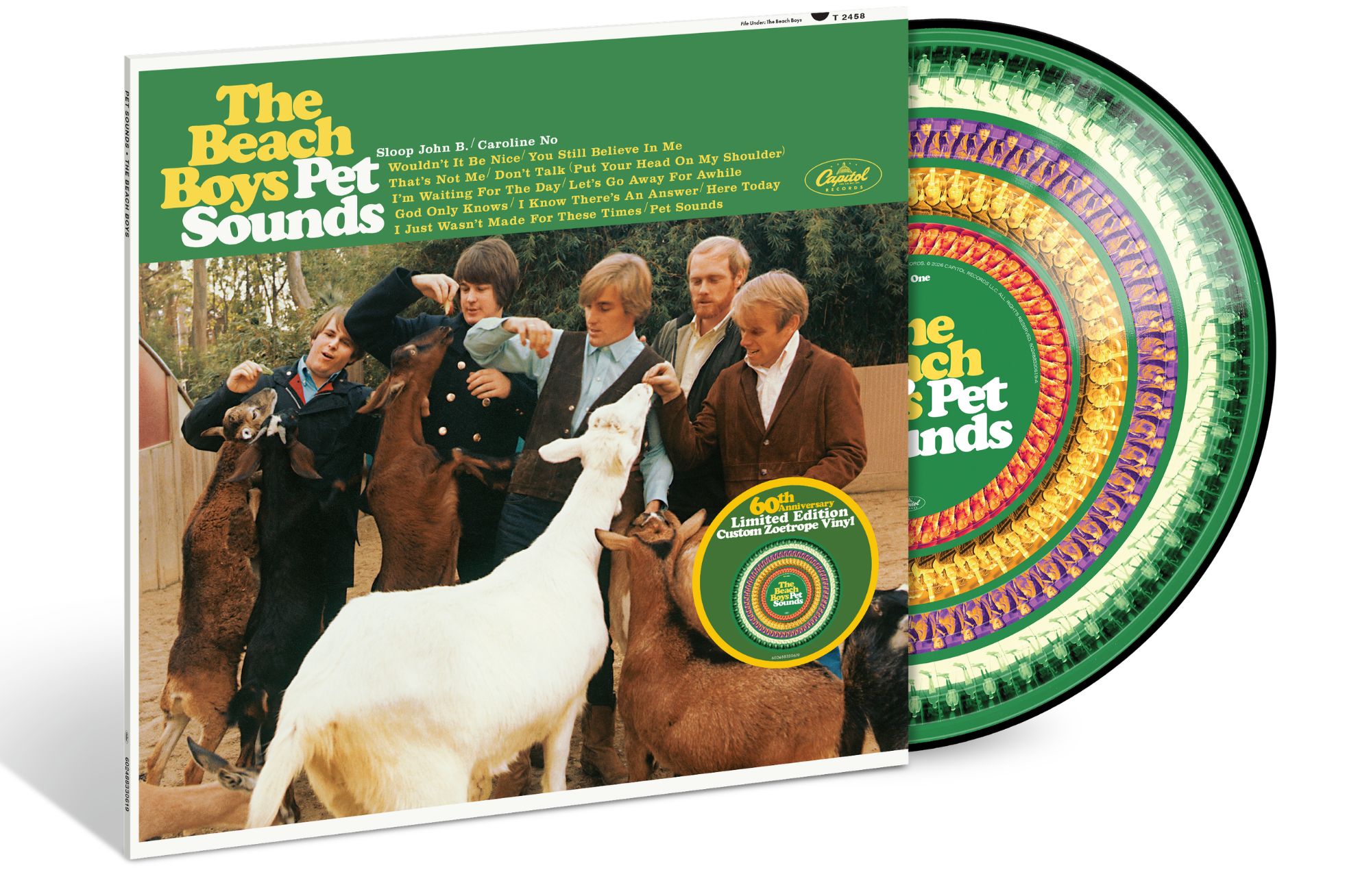 The Beach Boys announce 60th anniversary “audiophile pressings” of ‘Pet Sounds’