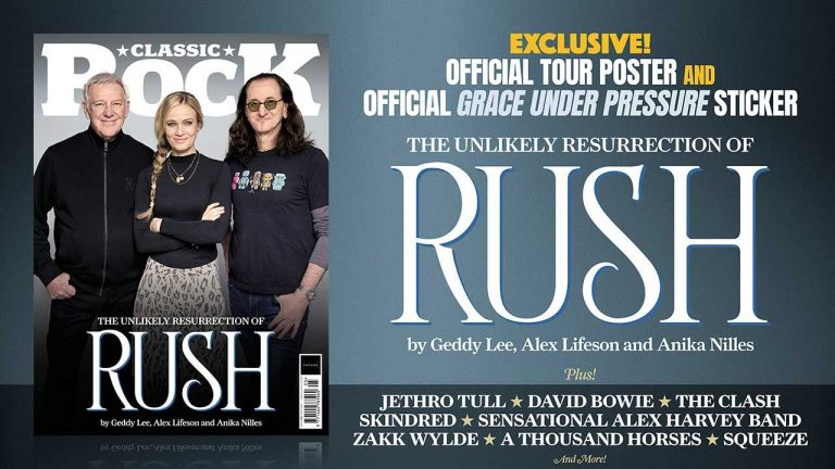 “There was nothing about this decision that came easily”: The unlikely resurrection of Rush by Geddy Lee, Alex Lifeson and Anika Nilles – only in the new issue of Classic Rock