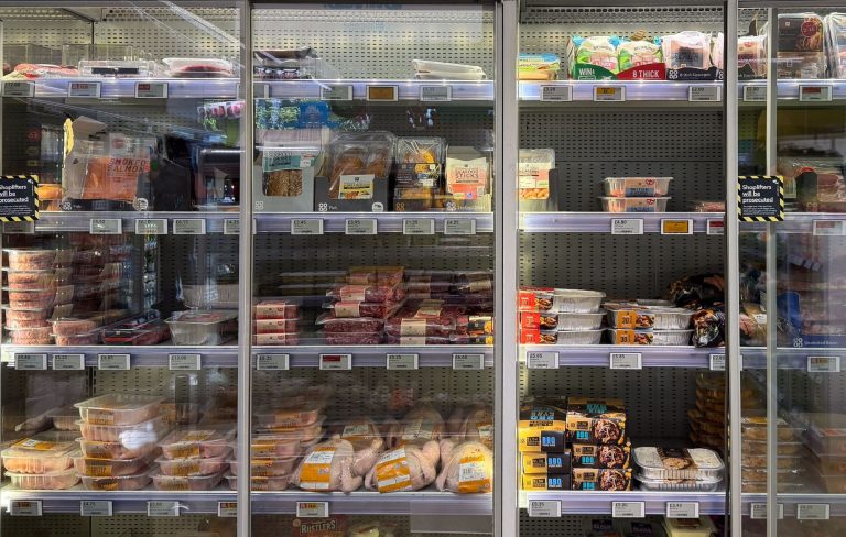 Viral Sheffield Co-Op “sound bath” freezers turned into 10-hour ambient loop