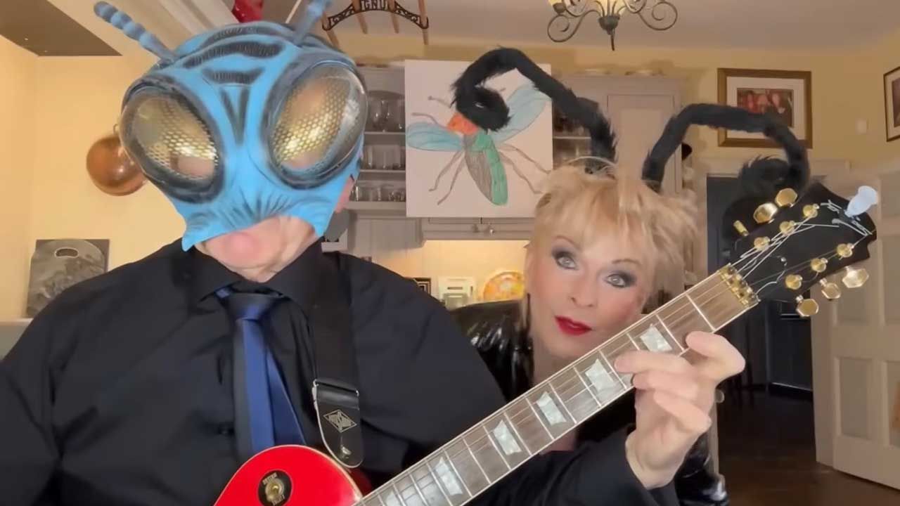 Toyah and Robert Fripp return with their most disturbing Sunday Lunch video yet