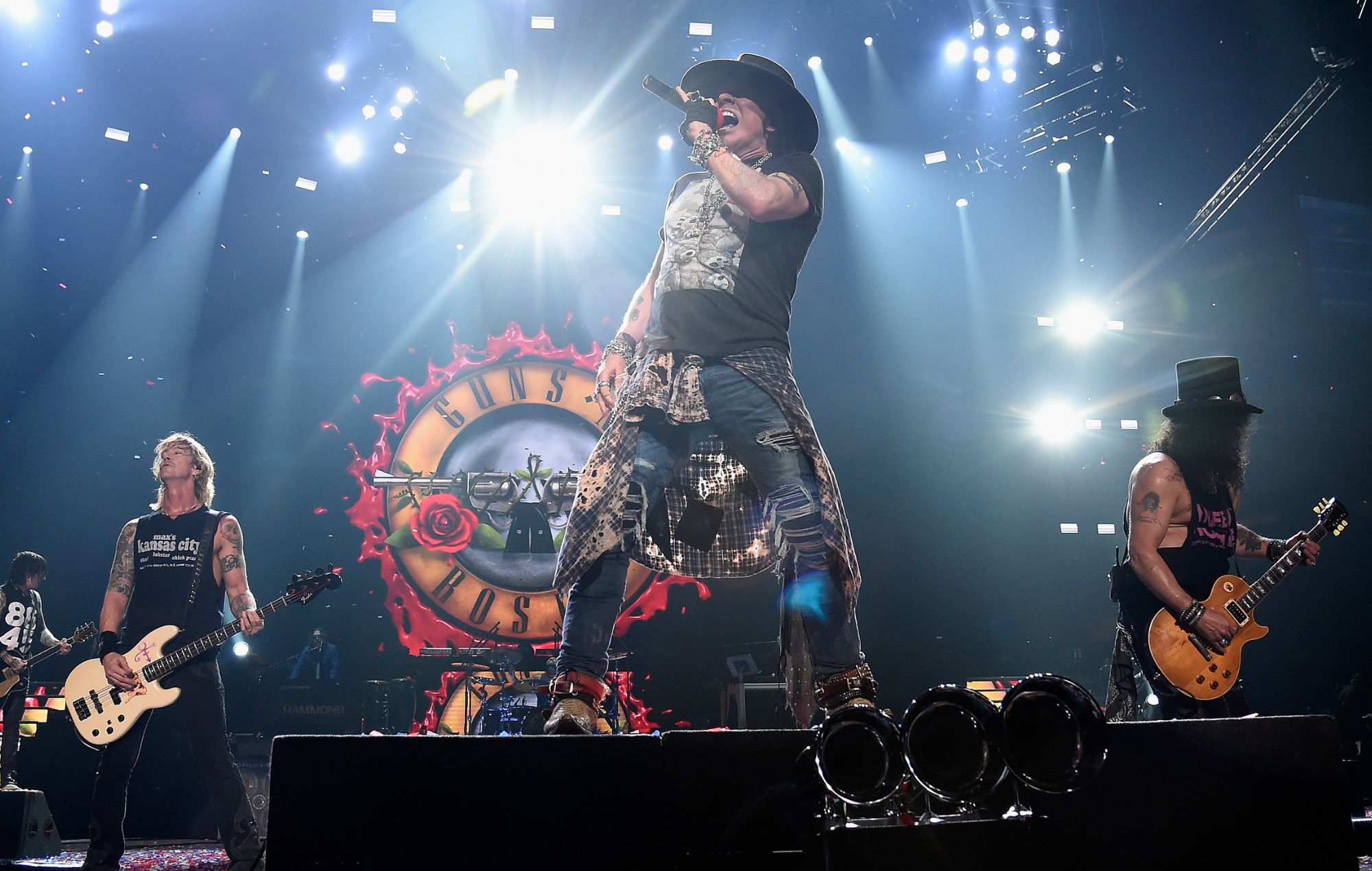 Watch Guns N’ Roses play ‘Nothin’’ and ‘Atlas’ for first time as tour kicks off in Monterrey