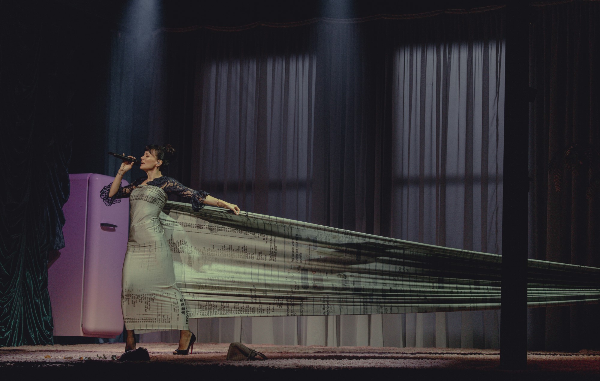 Lily Allen live in London: a powerful retelling of one of pop’s most gut-wrenching albums