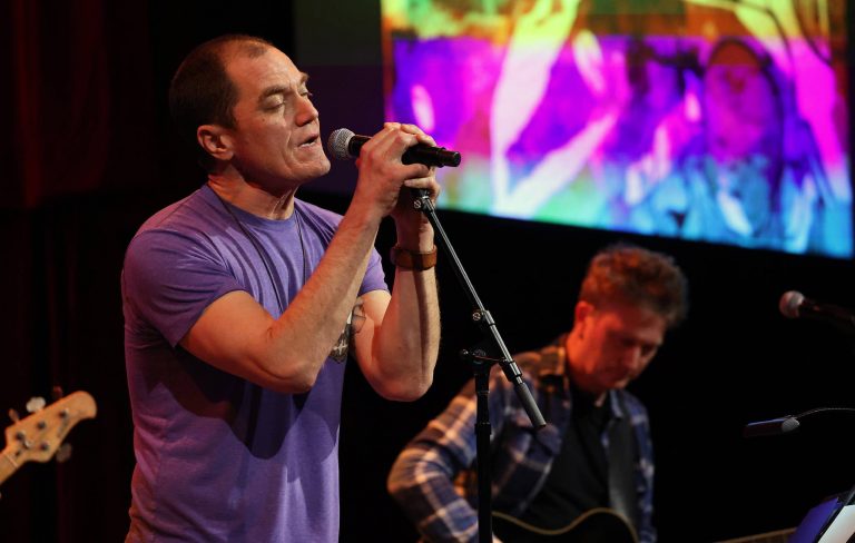 Watch R.E.M’s Michael Stipe join Michael Shannon and Jason Narducy for ‘The Great Beyond’ and ‘These Days’