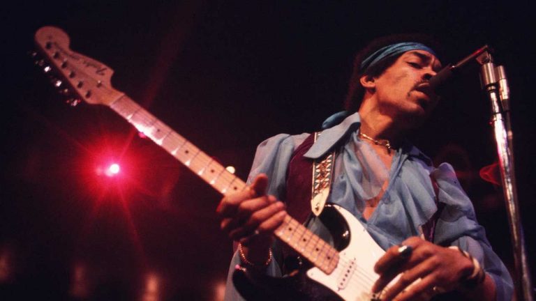 “He said: ‘Hold it! Keep playing that, don’t stop!’ He comes down in his undershorts and grabs his guitar, then completes the riff.” How London’s famous clock tower and a flirtatious groupie inspired Jimi Hendrix’s last great song