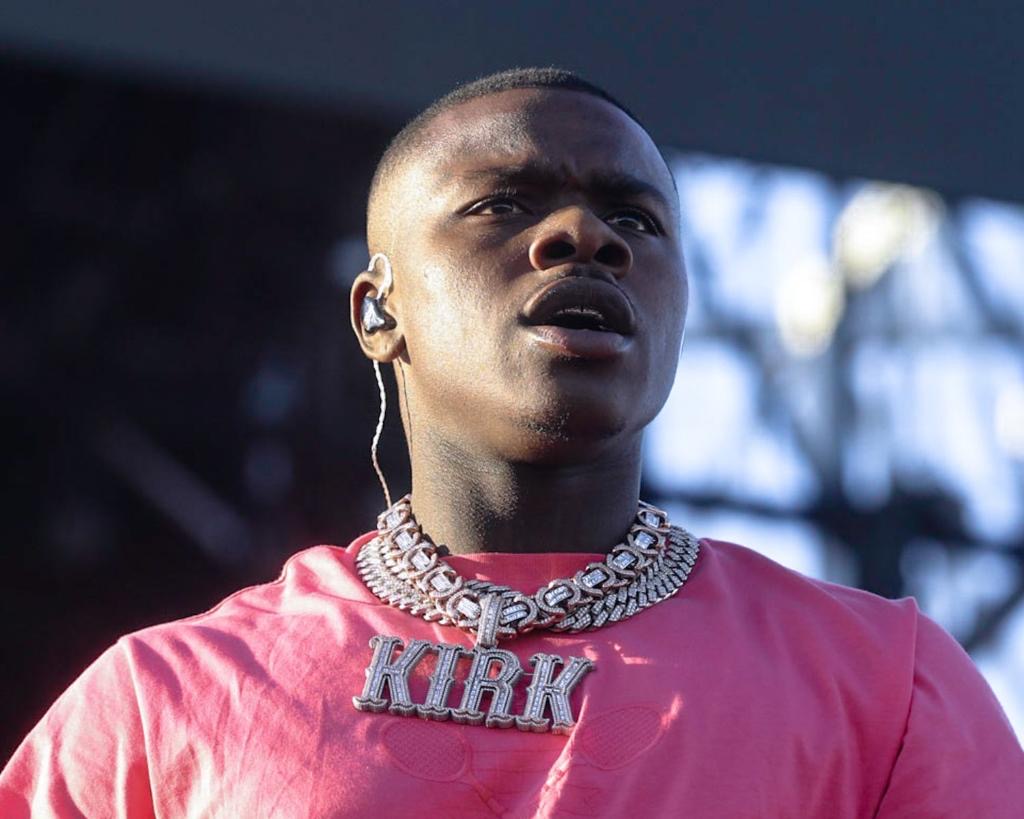 DaBaby Checks Fan For Painting Of His Daughters