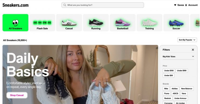GOAT Launches Sneakers.com To Sell Kicks At A Huge Discount
